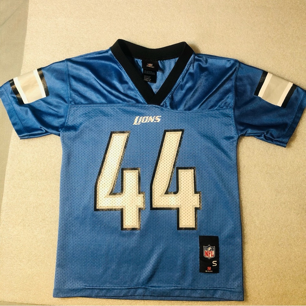 Detroit Lions Football Jersey NFL Team Apparel Jahvid Best 44 Sz Youth Small